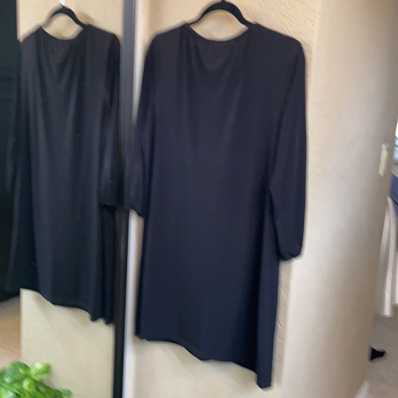 Michael Kors black jersey mini dress size M - Picture 9 of 10